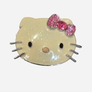 Vintage 2006 Hello Kitty glitter brooch